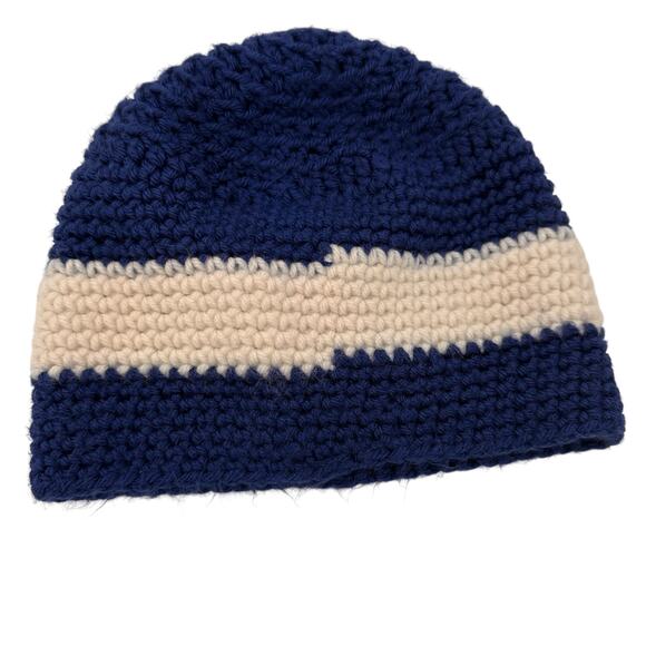 Colorado Flag Crochet Knit Beanie Hat - Picture 3 of 4